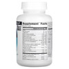 Back of St. John's Positive Thoughts bottle with supplement facts panel