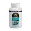 Source Naturals Gamma E 400 Complex with tocotrienols 30 softgel bottle