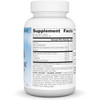 Theanine Serene small bottle back with supplement facts