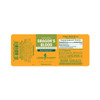 Dragon's Blood liquid extract label with supplement facts