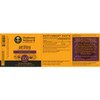 Reishi capsules label with supplement facts