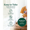 Easy to Take graphic, fast-absorbing flexible use with water or juice
