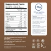 Collagen Peptides Chocolate supplement facts, 20 g collagen per serving