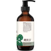 Back label of the 8 fl oz Pitta Massage Oil bottle
