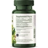 Triphala bottle side label with supplement facts