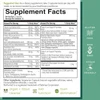 ecoDetox supplement facts with free-from icons
