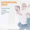 Smiling couple, gastrointestinal health graphic