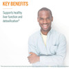 Smiling man, Genestra key benefits graphic