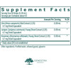 Acn-gen supplement facts with elm juniper and rosemary extracts