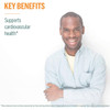 Smiling man, Genestra key benefits graphic