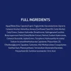 Obagi Retinol + PHA full ingredients list on navy background