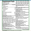 NanoGreens10 strawberry supplement facts with greens and fruit blends