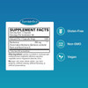 Berberine Ultra Absorption supplement facts, 250 mg berberine, gluten-free, non-GMO and vegan icons