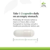 PEA capsule with take 1-2 capsules daily on an empty stomach directions