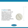 Clinical Glutathione tablet size, two daily morning evening graphic