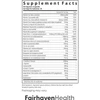 Supplement facts panel for FH PRO for Men