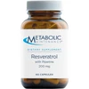 Metabolic Maintenance Resveratrol with Piperine 200 mg 60 capsule bottle