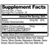 Mood Bites supplement facts with niacin and affron saffron extract