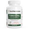 Real Mushrooms Turkey Tail mushroom extract 90 capsule bottle