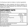 Endura/PAK Guard full disclosure label with directions and supplement facts