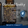Certified quality graphic about Wild Alaskan Pollock fish oil with SQF shield