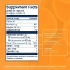 Cod Liver Oil+ supplement facts panel