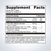 MyoCalm Plus supplement facts with calcium magnesium and herbal blend
