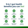 UltraFlora Complete 9-in-1 gut health benefits icon graphic
