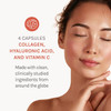 Collagen Replenish clean clinically studied collagen HA and vitamin C graphic