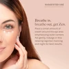 Woman's eye, Illuminating Eye Cream morning and night patting suggested use