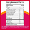 Women's Multi & Probiotics supplement facts panel
