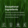Exceptional ingredients carefully sourced unmatched quality no proprietary blends graphic