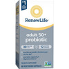 Renew Life Adult 50+ probiotic 30 billion CFU 12-strain 90 capsule box front