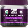 Gaia Herbs Black Elderberry Adult Daily Gummies