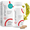 Arterosil HP bottle and box with capsules and green seaweed