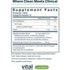 Where clean meets clinical probiotic supplement facts panel