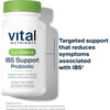 IBS Support Probiotic bottle with targeted support callout