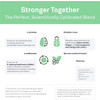 ExcitaPlus stronger together ingredient blend graphic with L-tyrosine and Rhodiola rosea