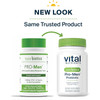 Old Hyperbiotics and new Vital Nutrients Pro-Men bottles, new look same product