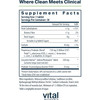 Pro-Men Probiotic 30 tablet supplement facts panel