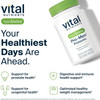 Pro-Men Probiotic bottle, your healthiest days are ahead graphic