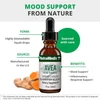 Mood support from nature Avea graphic with liquid drops form
