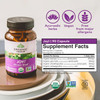 Joy! bottle with facts, Bacopa Gotu Kola Shankhapushpi Ashwagandha certifications