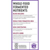 Whole-food fermented nutrients panel: blood building, fermented iron, non-constipating, holistic herbs