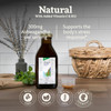 Ashwagandha bottle with roots basket, 300 mg per serving stress response support graphic