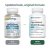 Old Solaray and new Nutra BioGenesis Liposomal Men Multi bottles, updated look original formula
