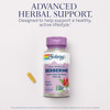 Berberine bottle and capsule, advanced herbal support for active lifestyle graphic