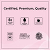Certified, premium, quality icons: gluten free, no artificial dyes, vegetarian, NSF and GMP certified