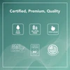 Theralogix certified, premium, quality graphic with NSF, GMP and allergen-free icons
