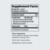 Supplement facts panel for GLP-1 Probiotic Pro
